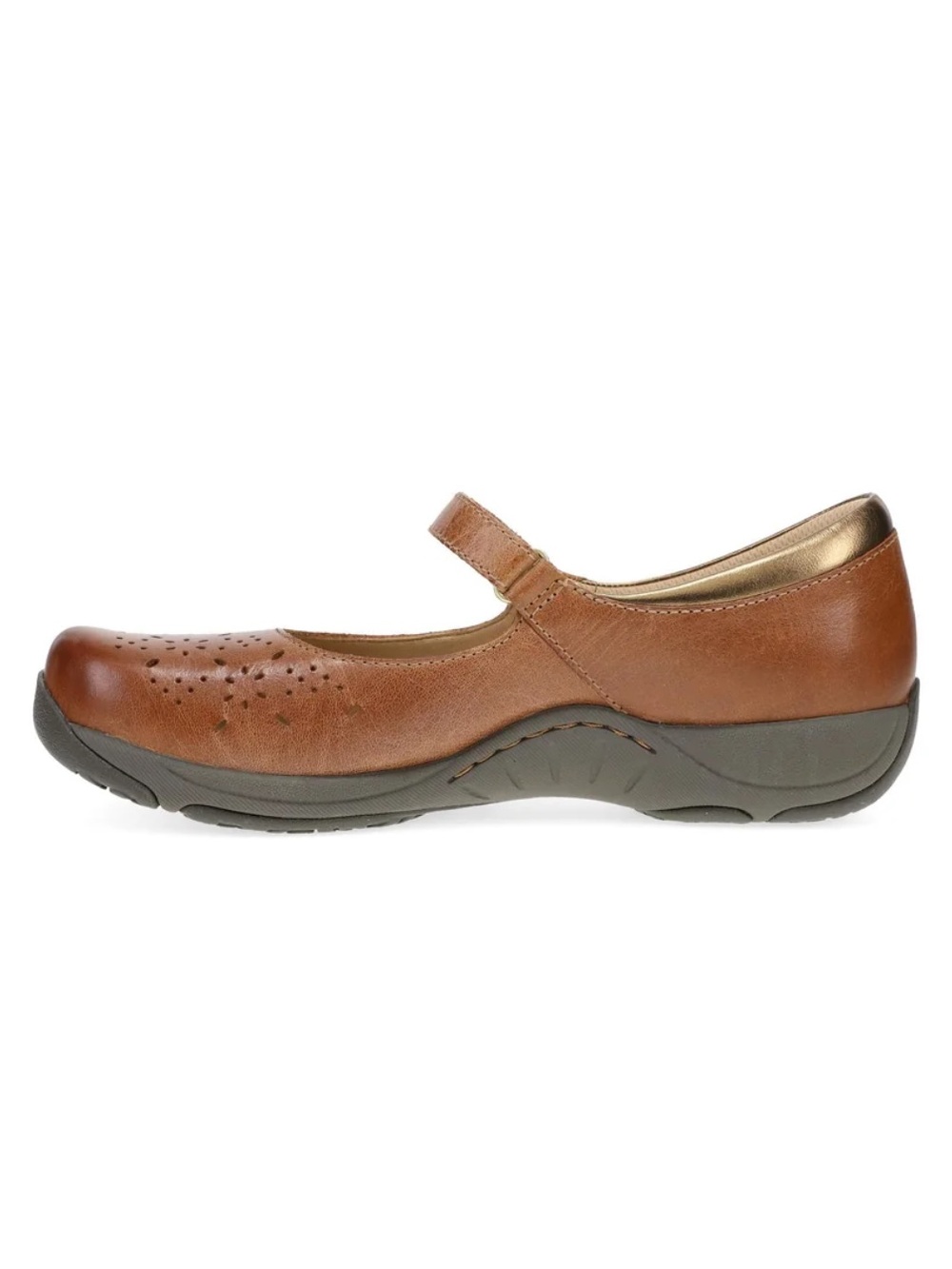 NEW DANSKO STACY MARY JANE SHOES IN TOFFEE LEATHER 39 8.5-9 - Picture 3 of 15